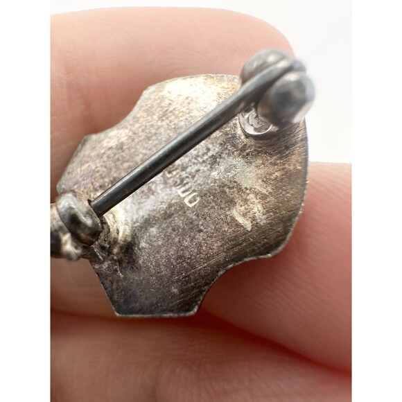 Portugal Lisboa Vintage Silver Lapel Pin